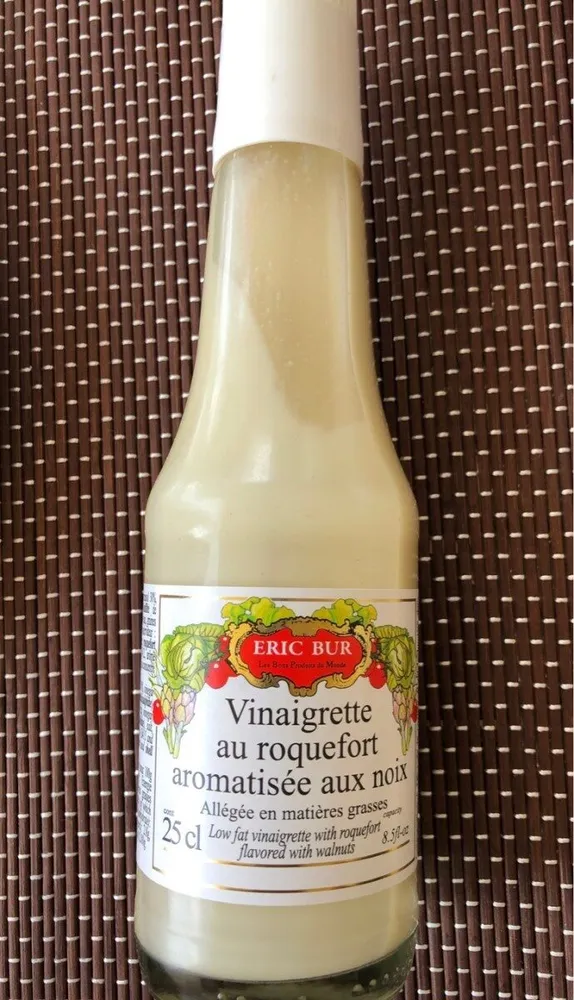 Eric Bur Sauce Salade Roquefort Et Noix 25Cl