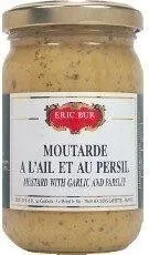 Moutarde a l'ail et au persil ERIC BUR