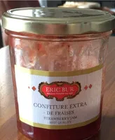 Confiture extra de fraises ERIC BUR