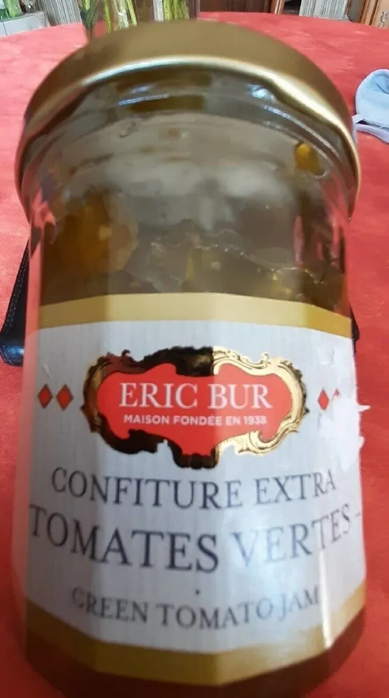 Confiture extra tomates vertes