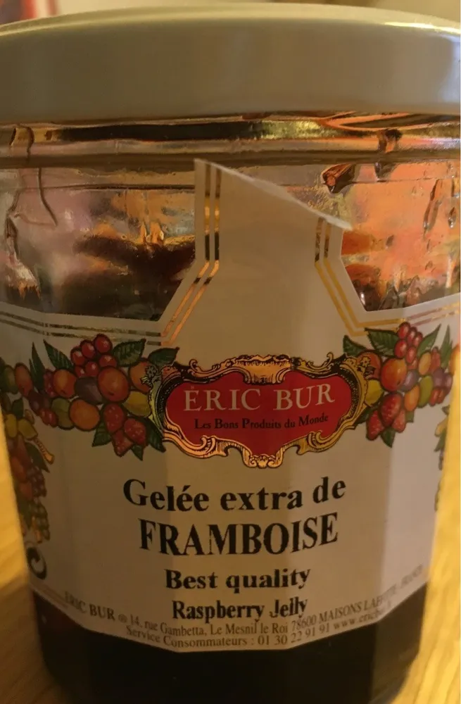 Gelée extra de framboise