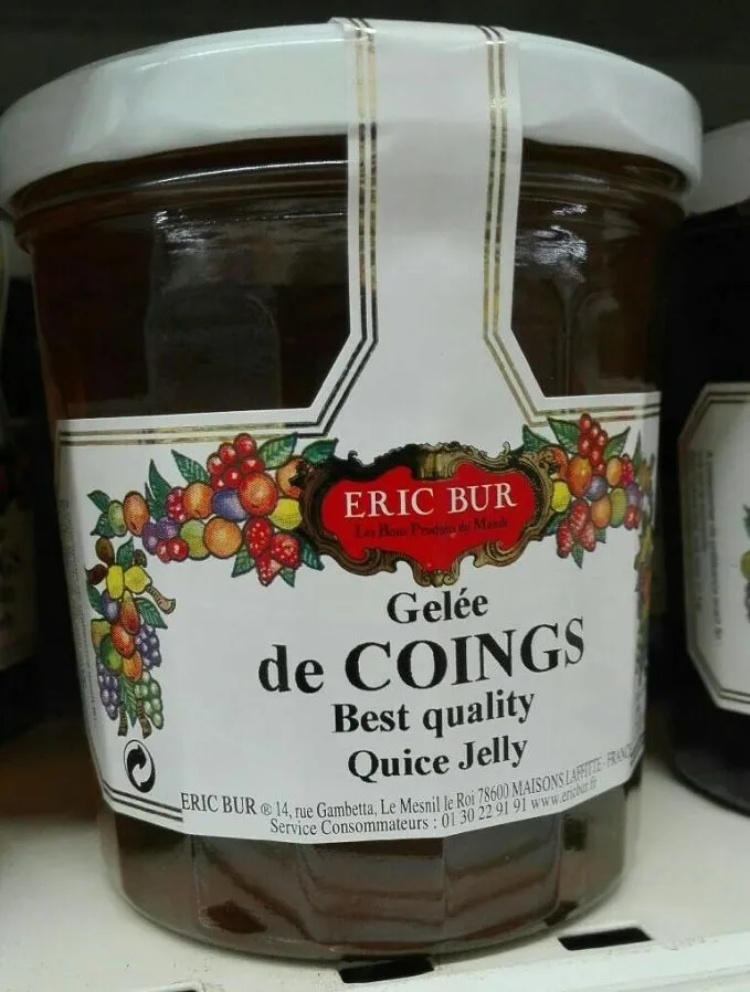 Gelee de coings ERIC BUR