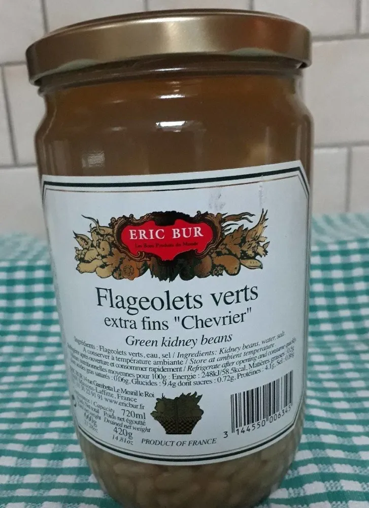 Flagolets verts extra fins "Chevrier"