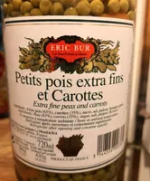 Petits pois extra fins et carottes