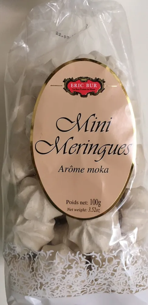 Mini Meringues Arôme Moka