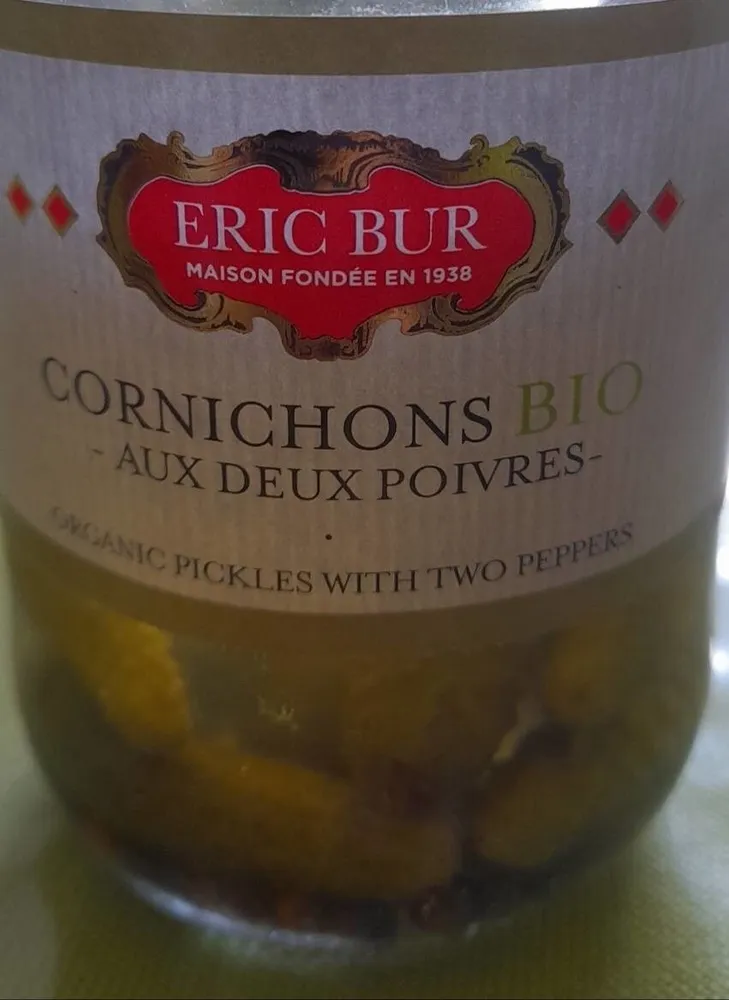 Cornichons aux 2 poivres