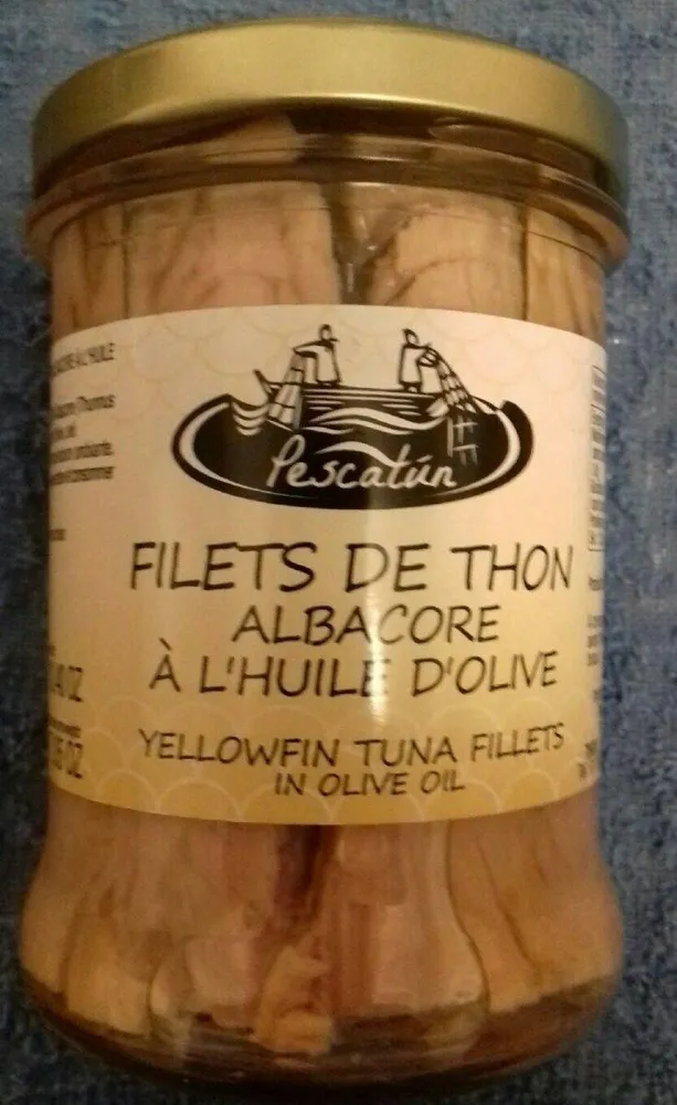 Filet de thon albacore à l'huile d'olive