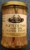 Filet de thon albacore à l'huile d'olive