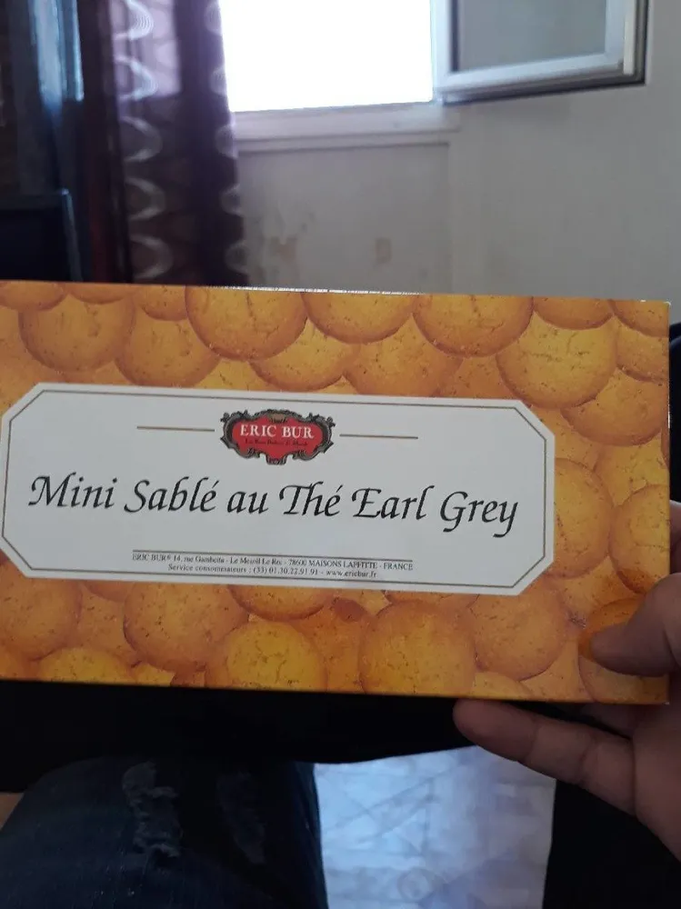 Mini sablé au thé earl grey