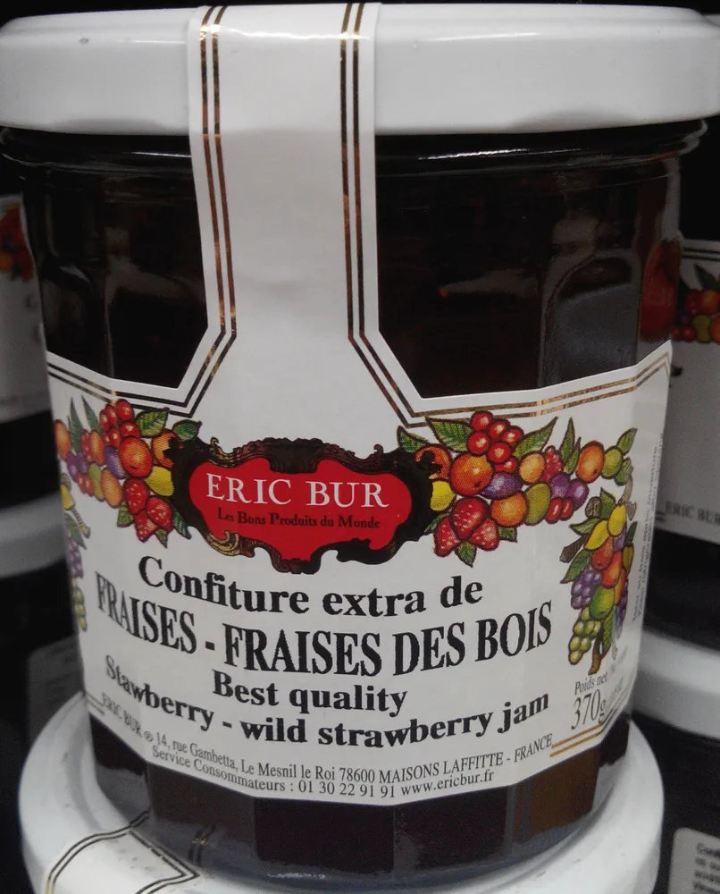 Confiture extra de Fraises - Fraises des Bois