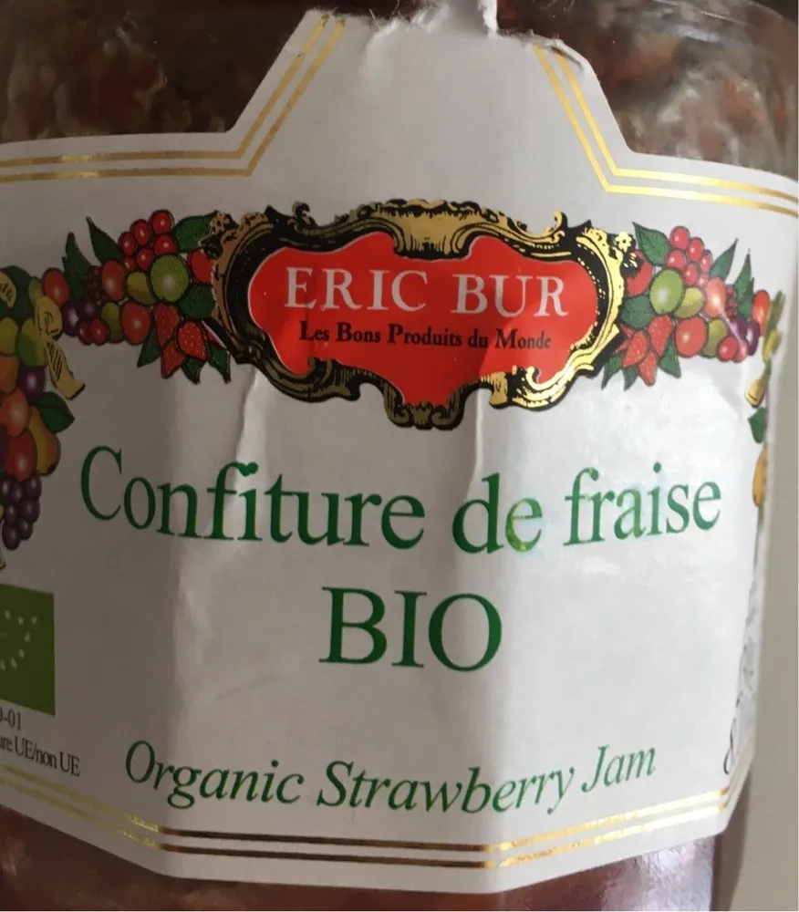 Confiture de fraise BIO