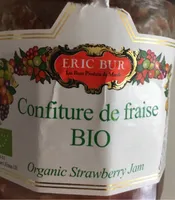 Confiture de fraise BIO