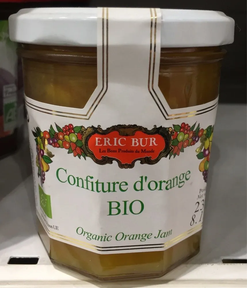 Confiture d'orange BIO