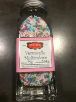 Vermicelles De Sucre Multicolore