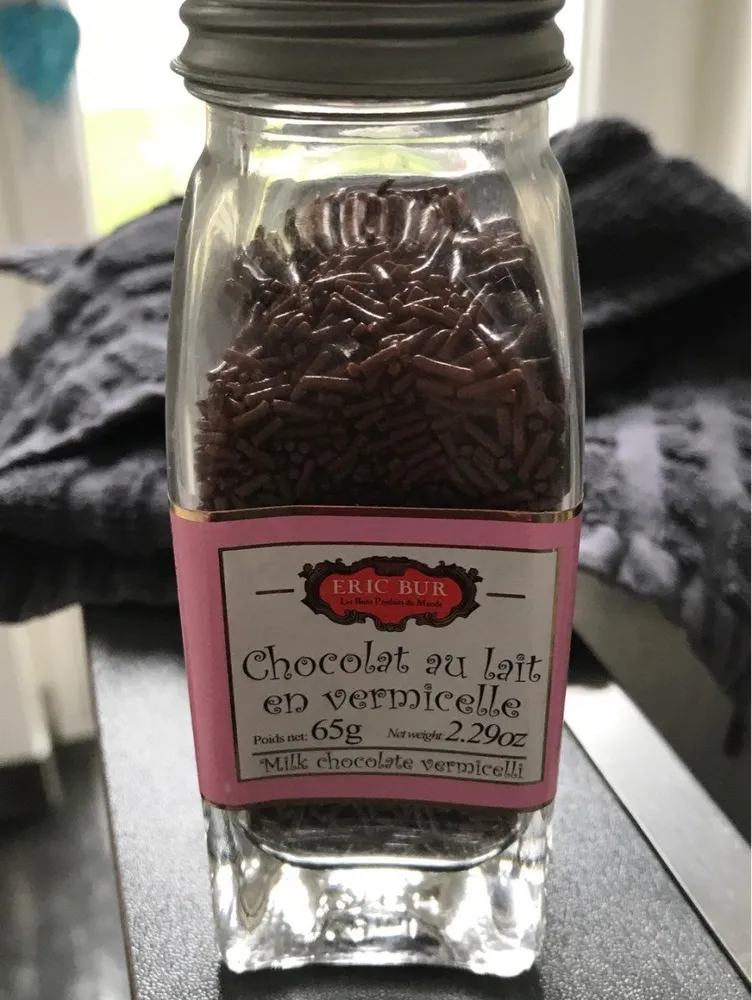 Vermicelle Chocolat Au Lait 5mm 65g