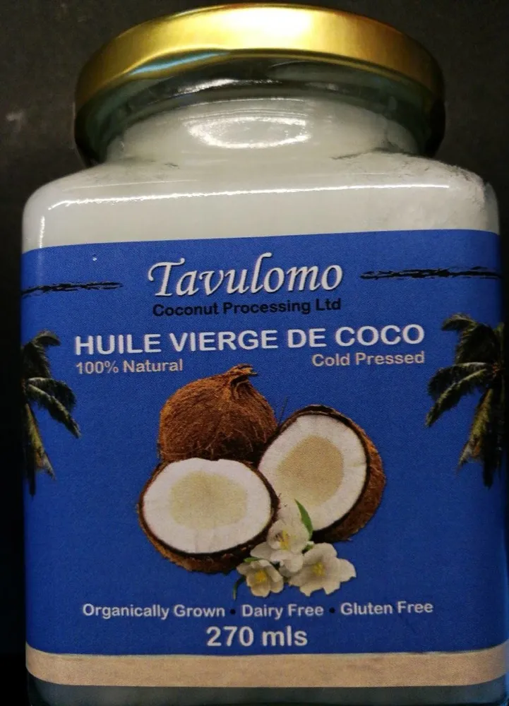 Tavulomo huile vierge de coco
