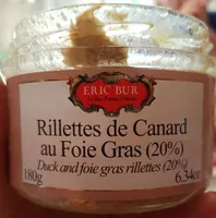 Rillette de canard au foie gras