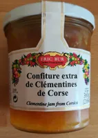 Confiture extra de clémentine de corse