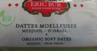 Dattes moelleuses Medjool d'Israël