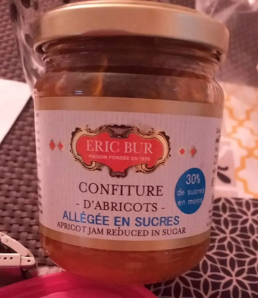 Confiture allégée Éric bur