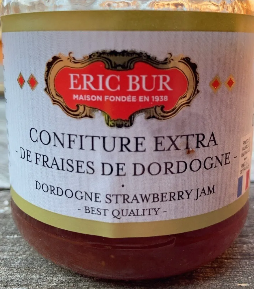 Confiture extra de fraises de Dordogne