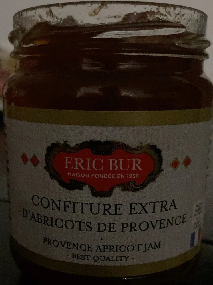 Confiture extra d’abricots de provence
