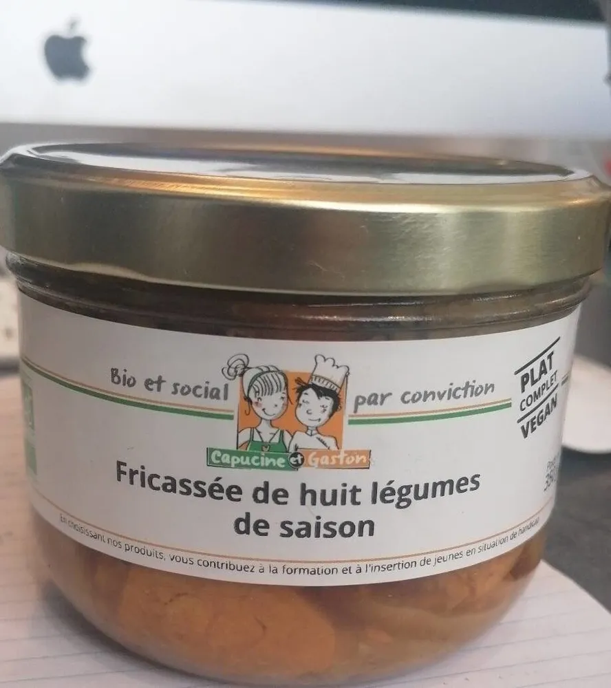 Fricassée de huit légumes de saison