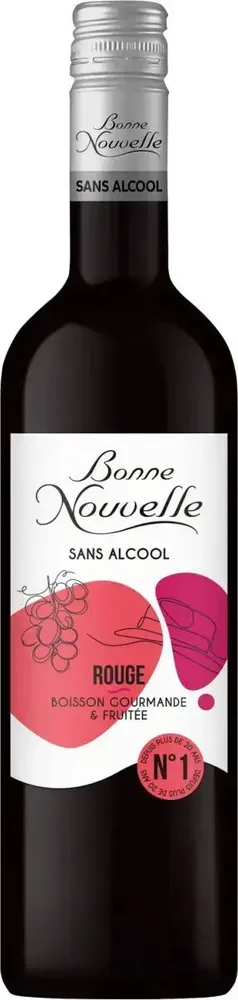 Vin rouge sans alcool