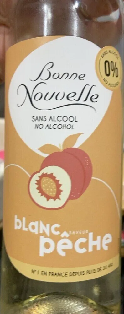 Blanc saveur pêche