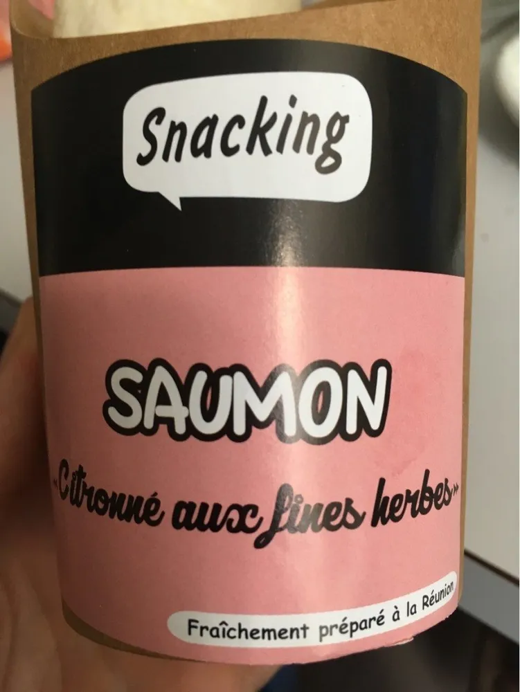 Wrap saumon