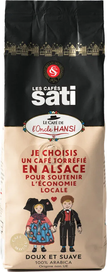 Café Sati Oncle hansi moulu 250g