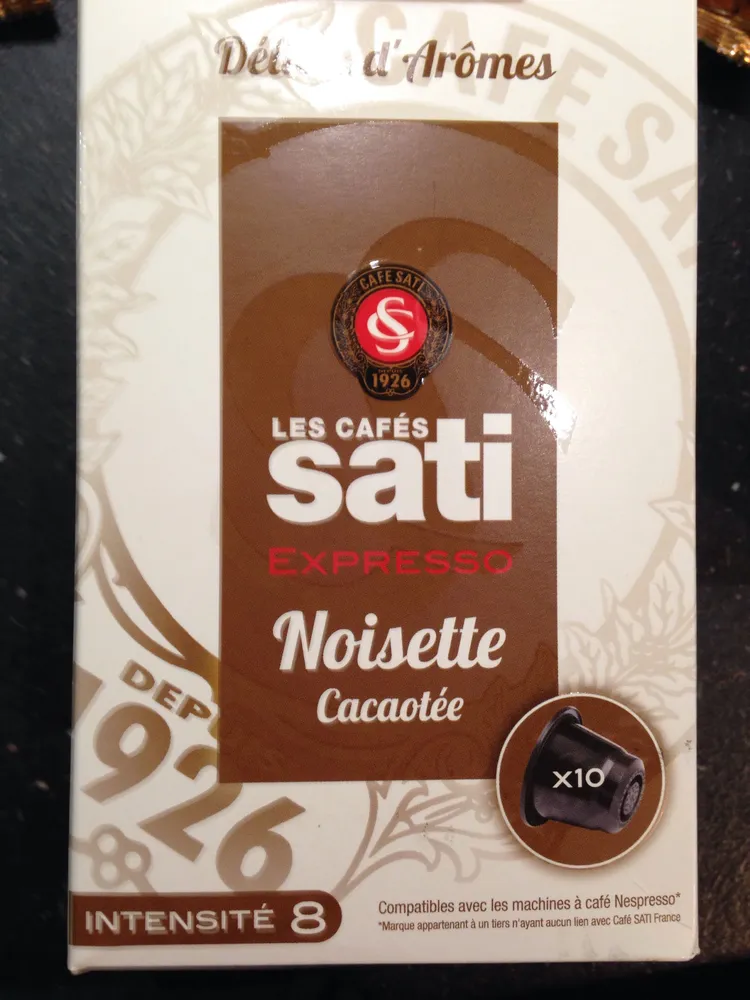 Café expresso noisette