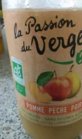 La Passion du Verger Jus de pomme pêche poire BIO la bouteille de 75