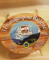 3 fromages pour raclette