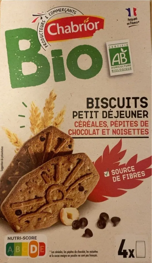 Biscuit petit déjeuner Bio