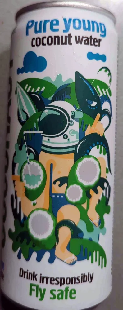 Pure young coconut water