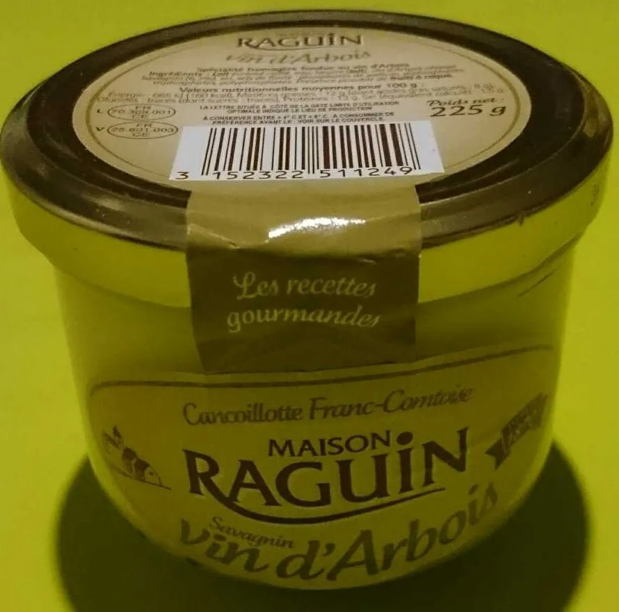Cancoillotte Franc-Comtoise Savagnin d'Arbois
