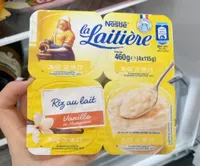 Riz au lait vanille