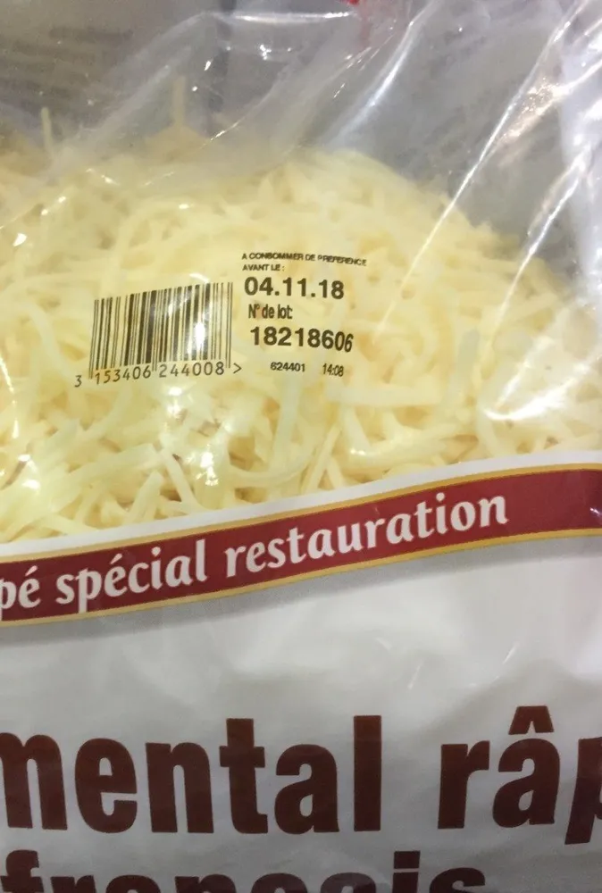 Emmental Râpé Français