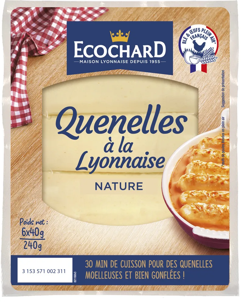 Quenelles à la Lyonnaise Nature