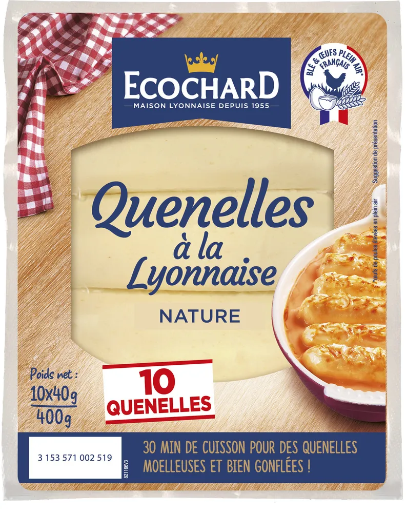 Quenelles à la Lyonnaise Nature