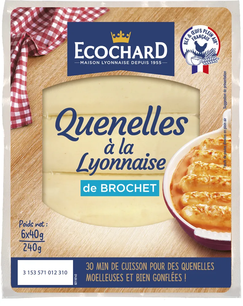 Quenelles à la Lyonnaise Brochet