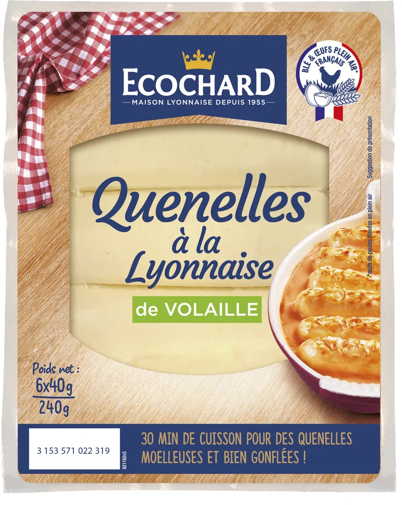 Quenelles à la Lyonnaise Volaille
