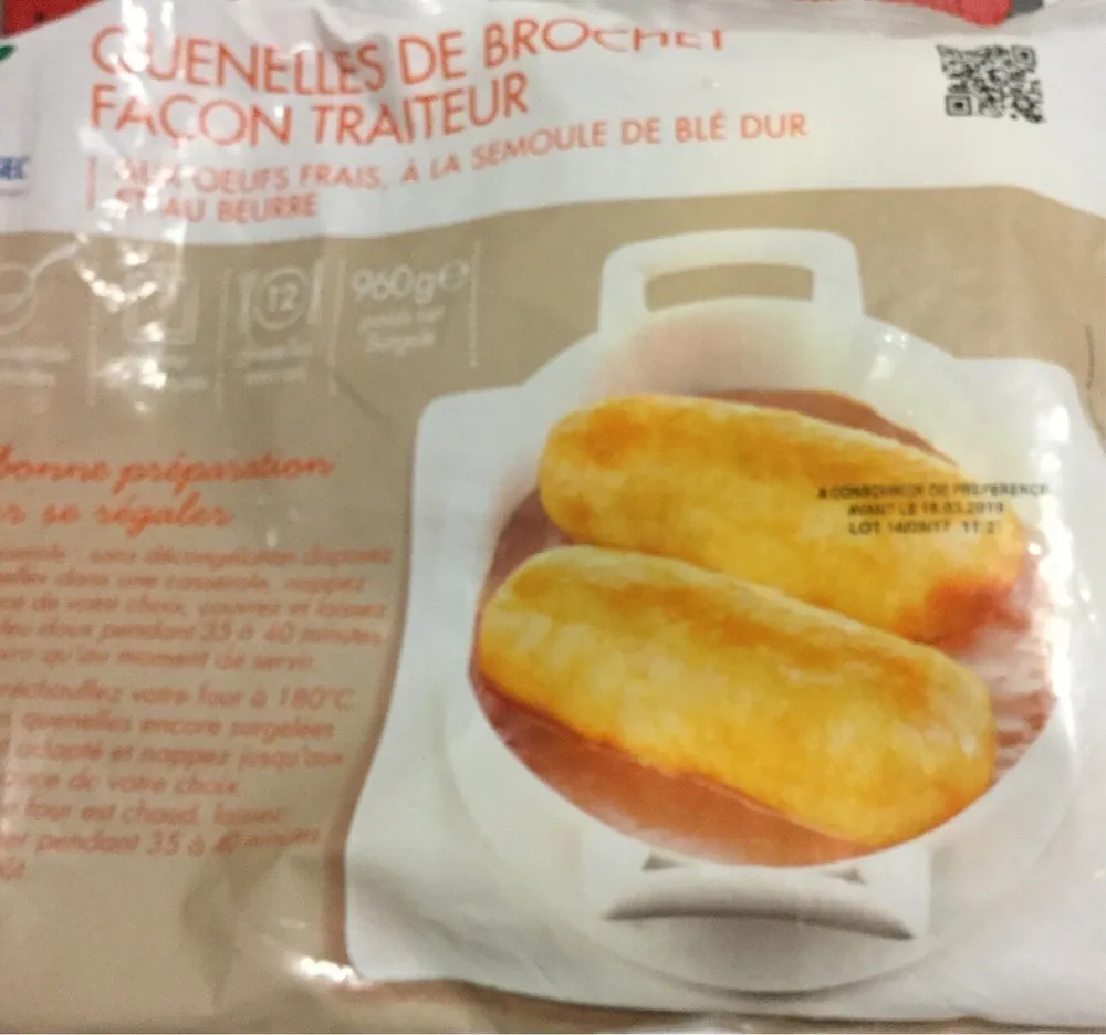 Quenelles de brochet façon traiteur