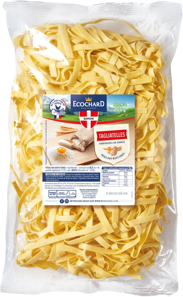Tagliatelles Ecochard