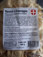 Ravioli 4 Fromages
