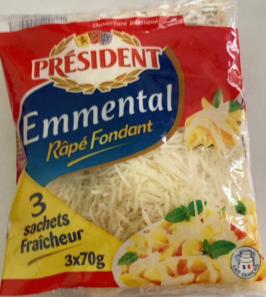 Emmental rapé fondant