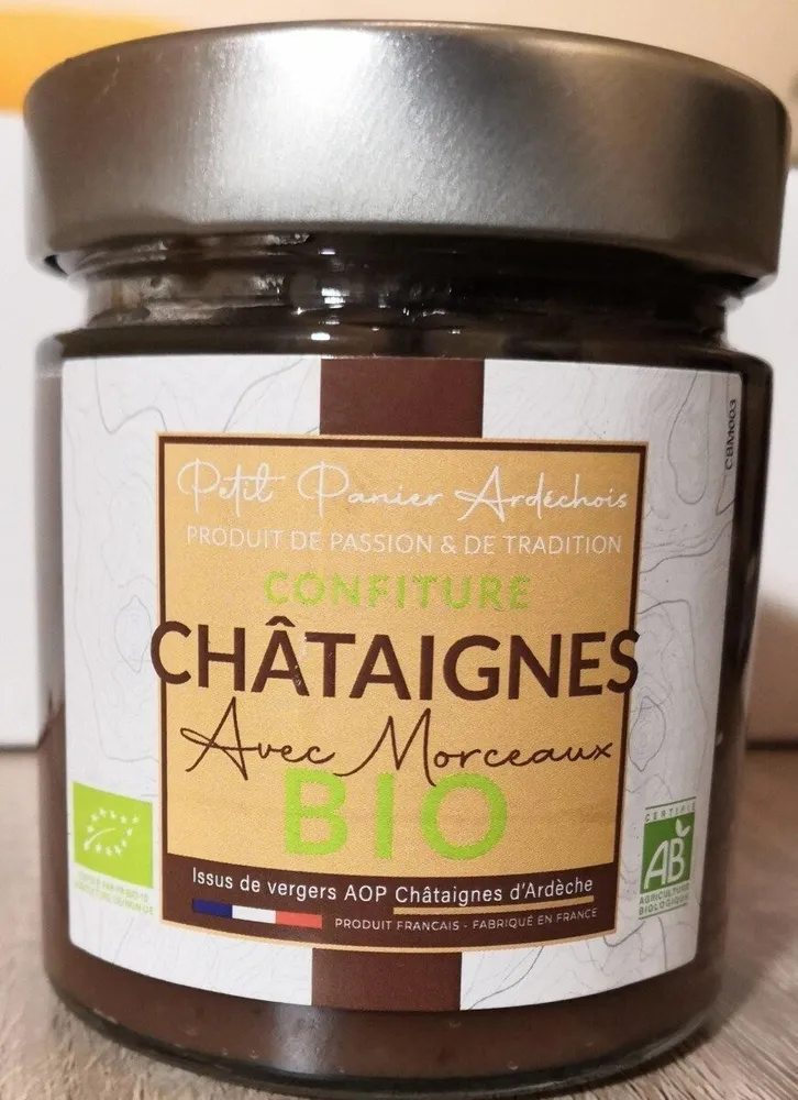 Confiture Châtaignes avec morceaux