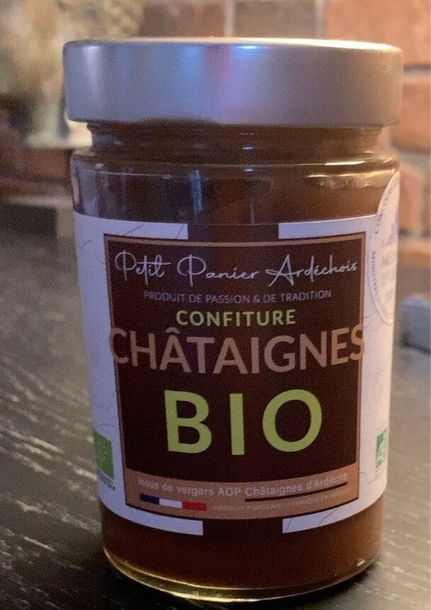 Confiture chataignes bio