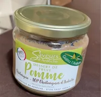 Dessert de fruit Pomme Châtaigne